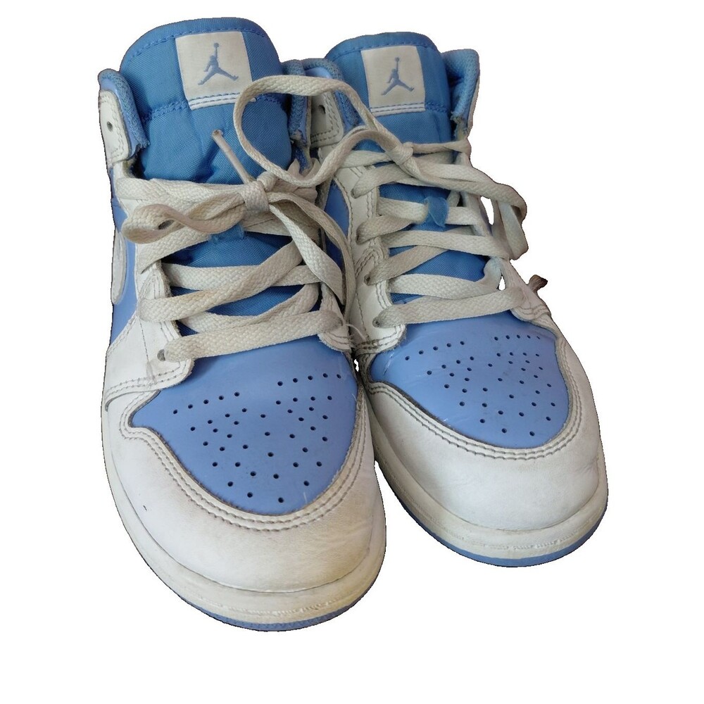 Nike Air Jordan 1 Retro High OG UNC Toe FZ3932-114 Blue Youth Size 3Y